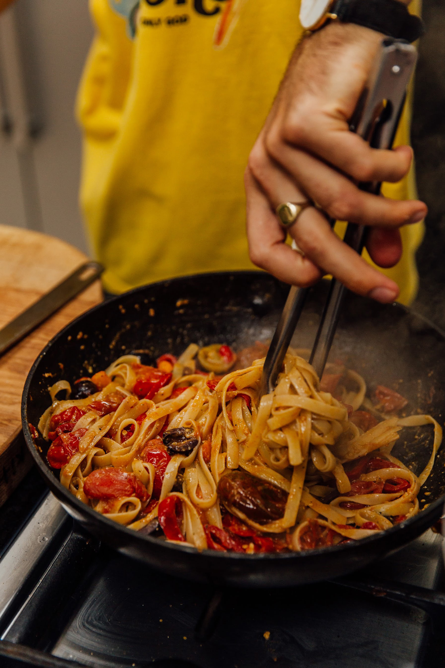 5 INGREDIENT Vegetable Tagliatelle - Gaz Oakley
