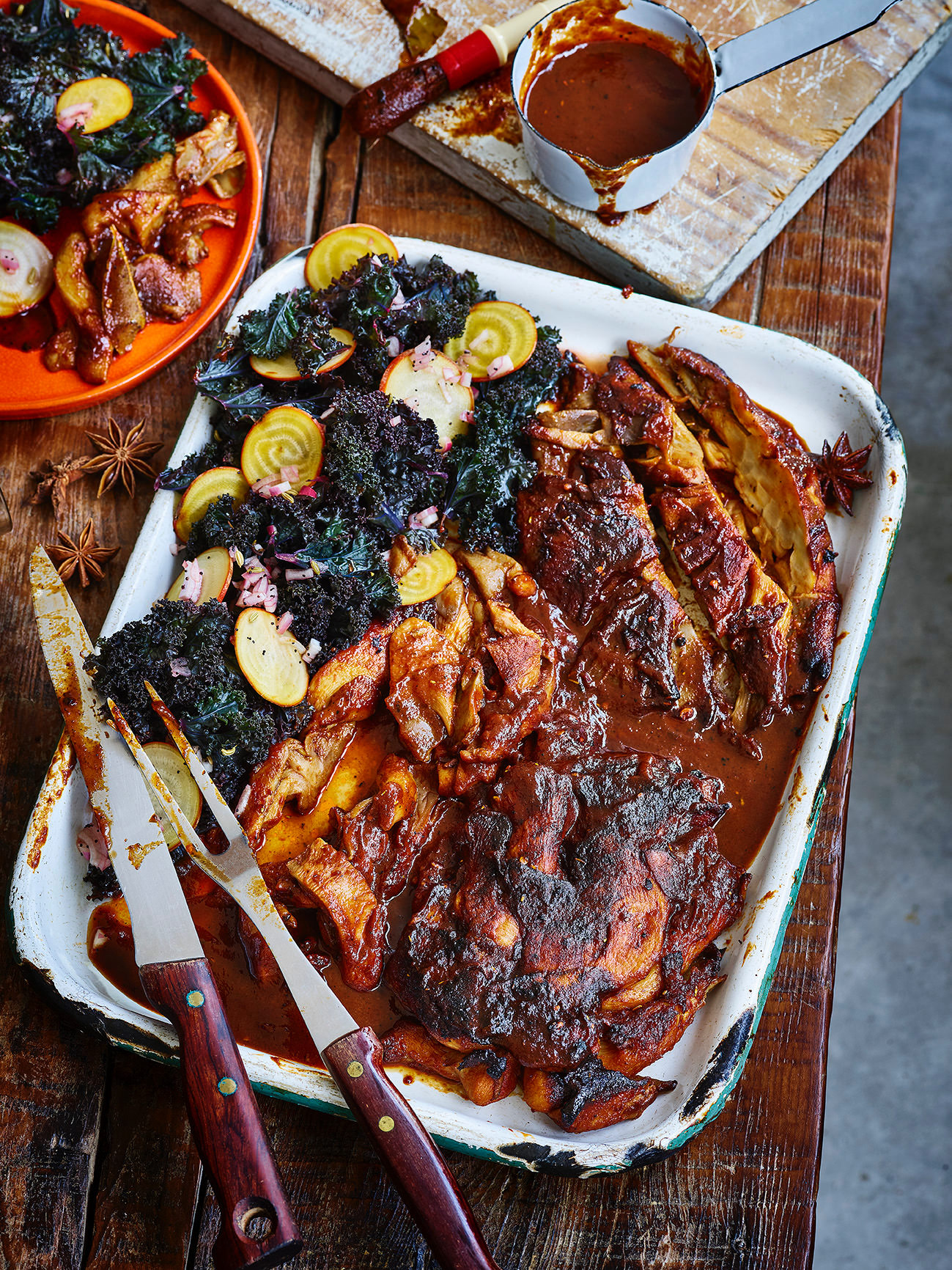 Meaty BBQ Mushrooms - Gaz Oakley