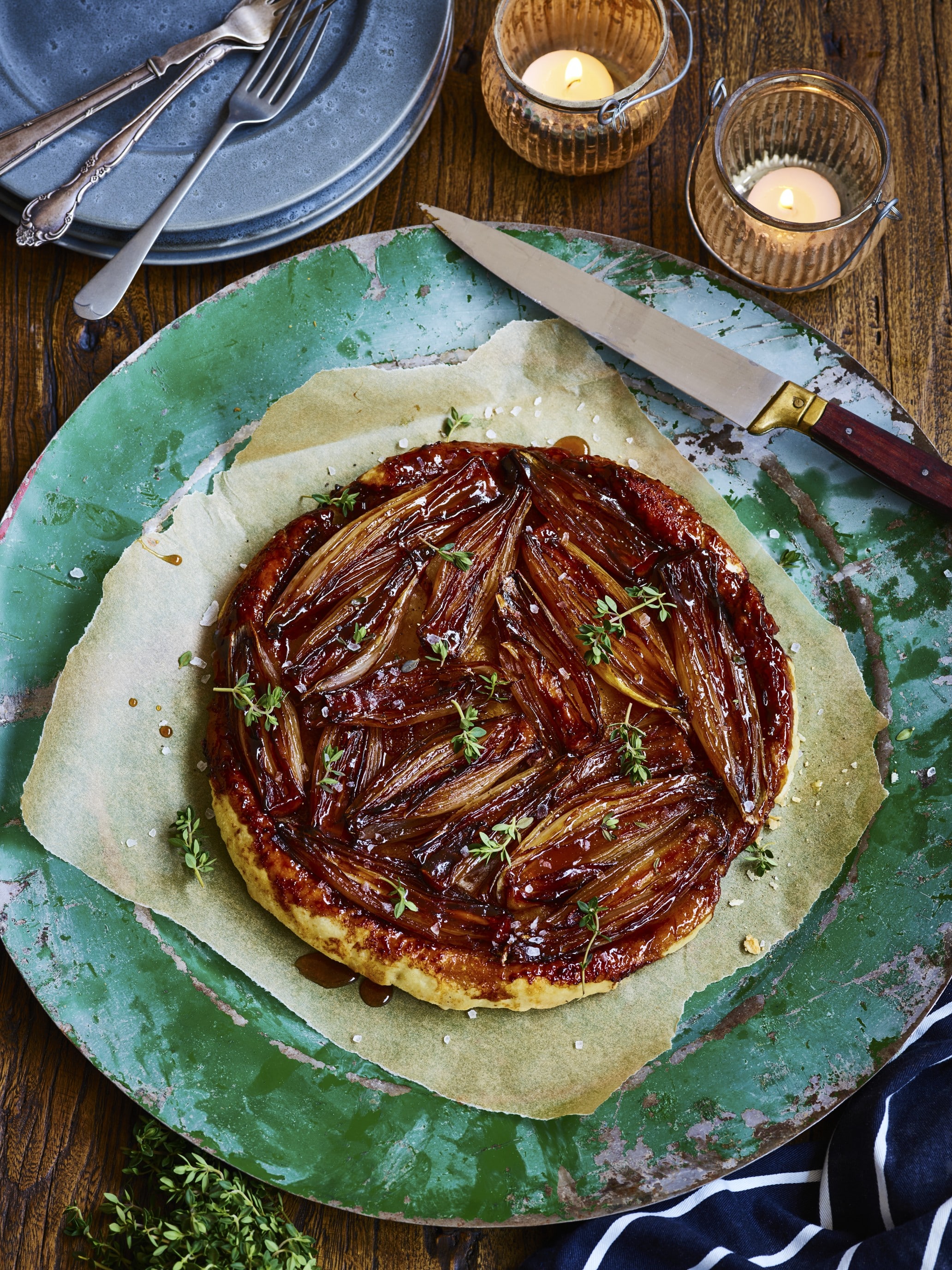 Shallot Tart Tatin - Gaz Oakley