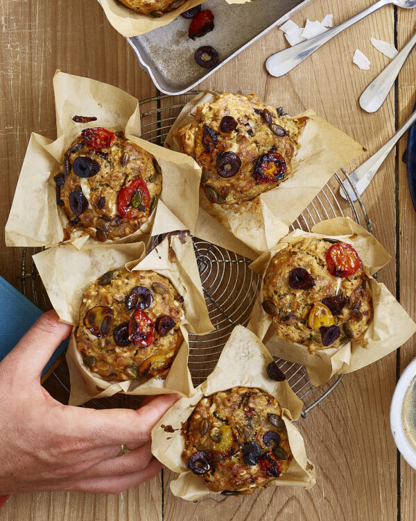 GRAB & GO SAVOURY VEGAN MUFFINS Gaz Oakley