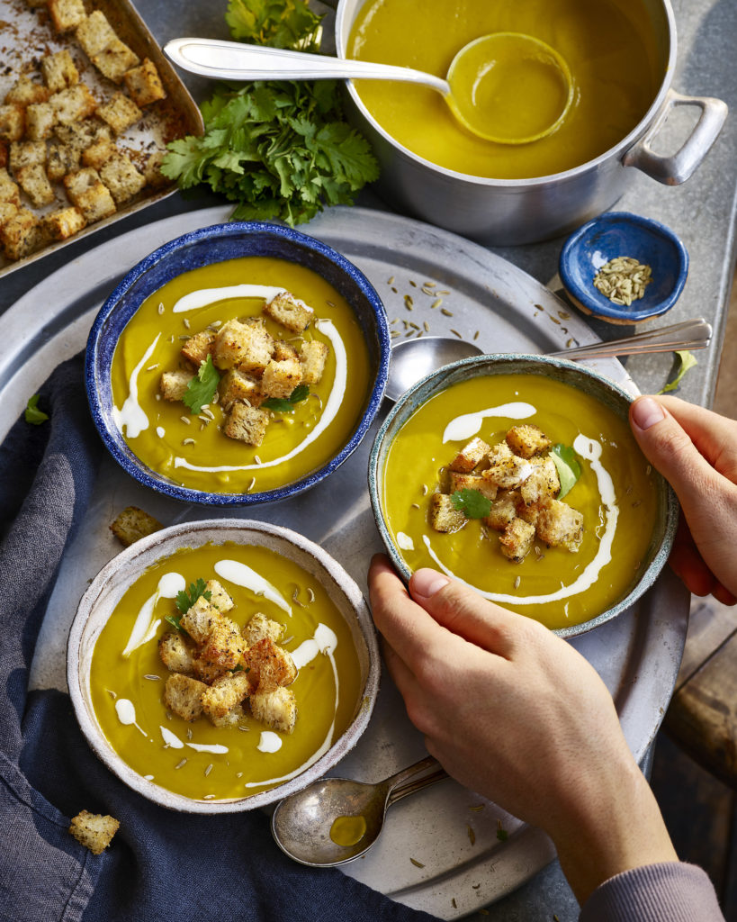 Carrot & Coriander Soup - Gaz Oakley