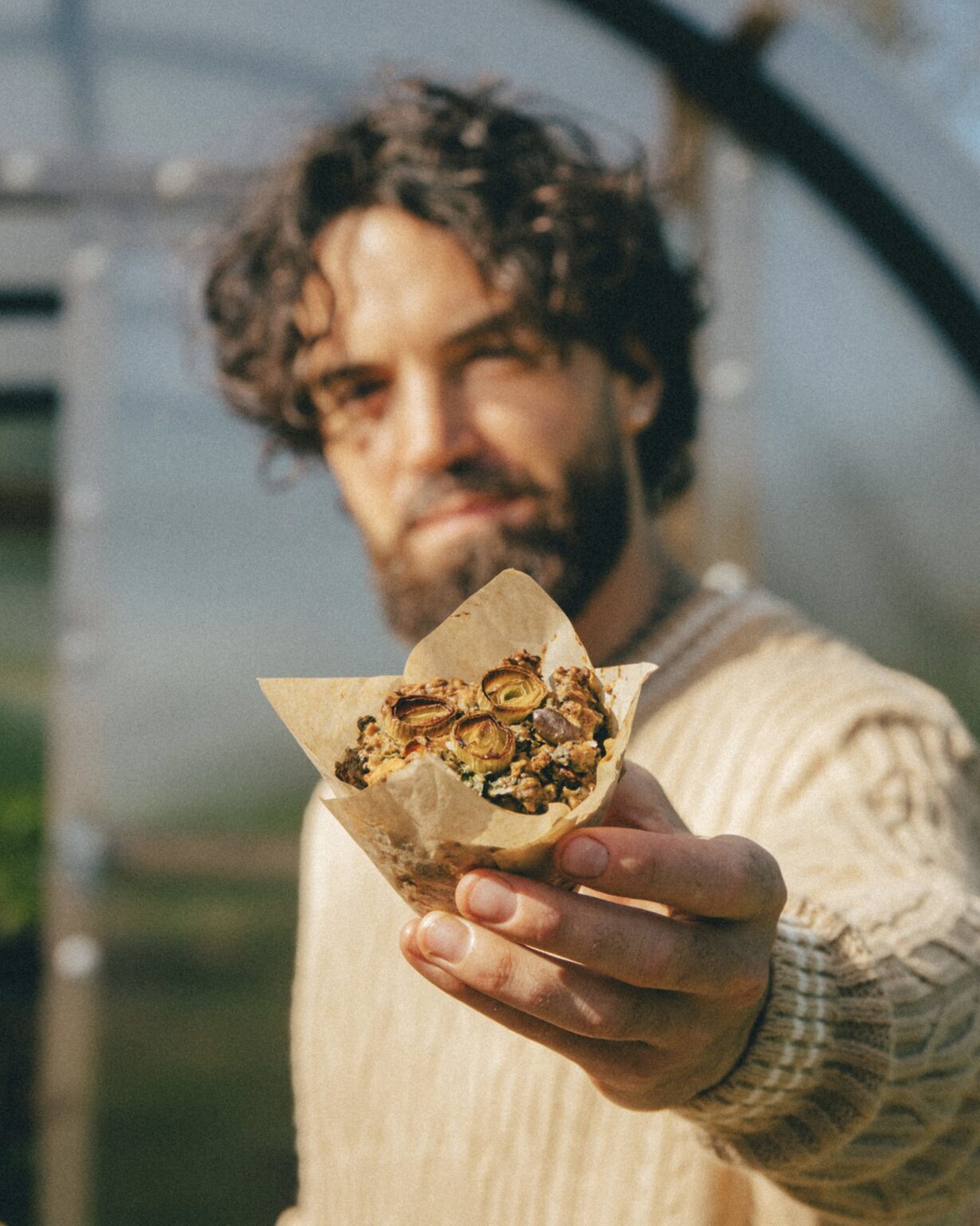 Stinging Nettle Breakfast Muffins Gaz Oakley